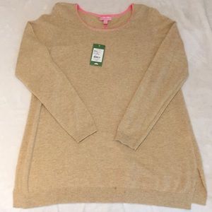 Lilly Pulitzer Collins Cashmere Sweater L